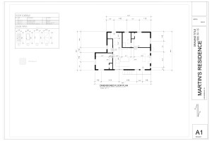 Dimensioned Floor Plan